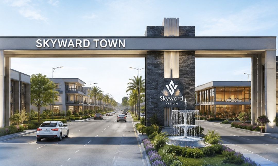 Skyward Town aerial view